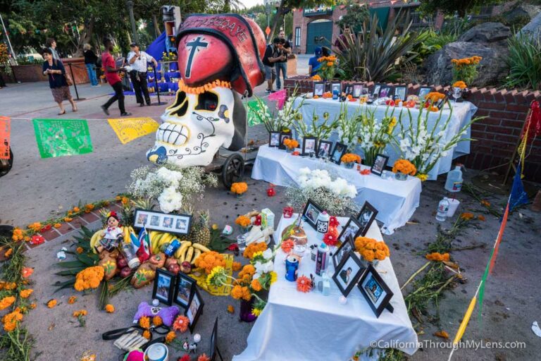 Day of the Dead Festival on Olvera St in Downtown Los Angeles