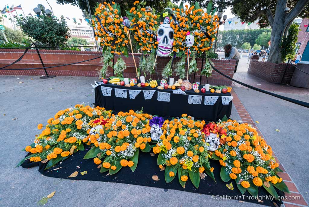 Day of the Dead Festival on Olvera St in Downtown Los Angeles