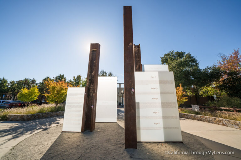 9/11 Memorial Garden in Downtown Napa