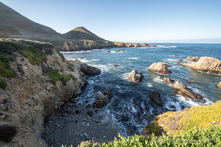 Garrapata State Park Rocky Ridge Trail in Big Sur