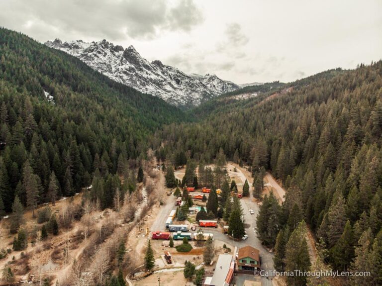 Railroad Park Resort Sleeping in a Train Car in Dunsmuir California