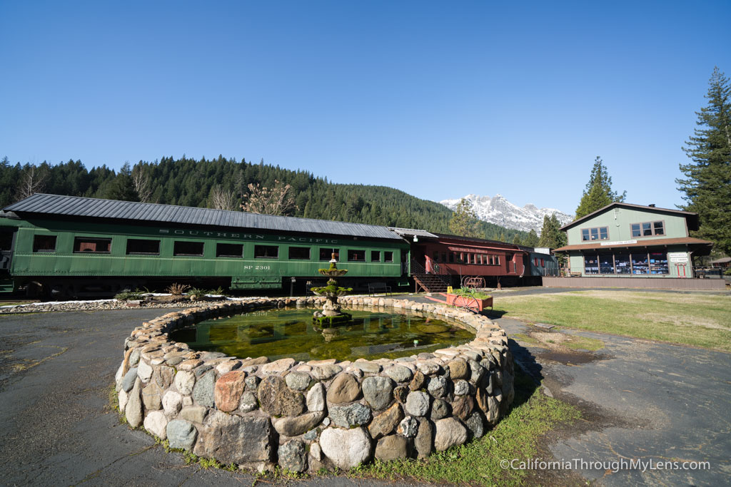 Railroad Park Resort Sleeping in a Train Car in Dunsmuir California