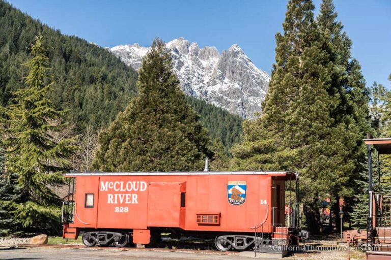 Railroad Park Resort Sleeping in a Train Car in Dunsmuir California
