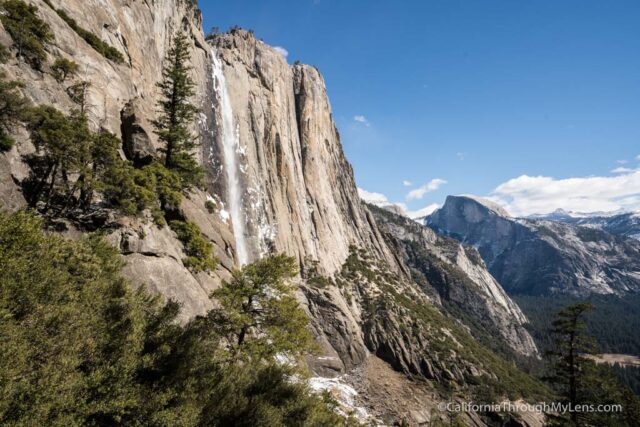 Upper yosemite clearance falls trail map