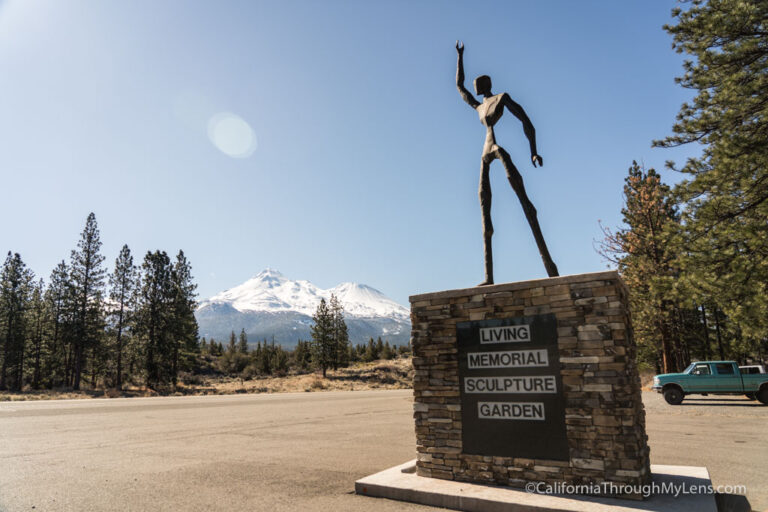 Living Memorial Sculpture Garden on Highway 97