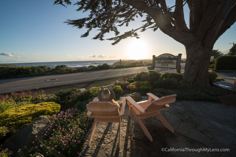 Sea Otter Inn on Cambria's Moonstone Beach Drive - California Through