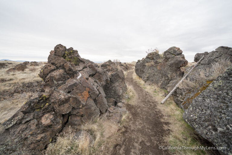 Captain Jacks Stronghold in Lava Beds National Monument