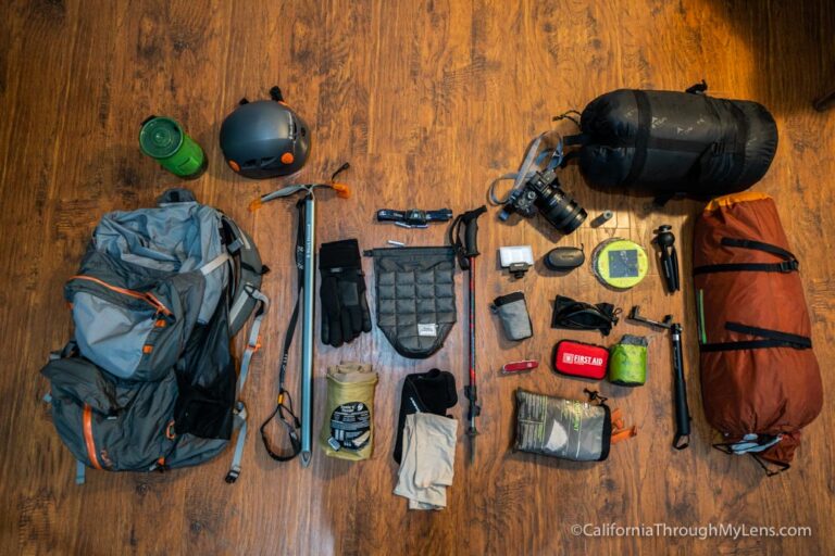 Mt Shasta Backpacking & Hiking Gear List