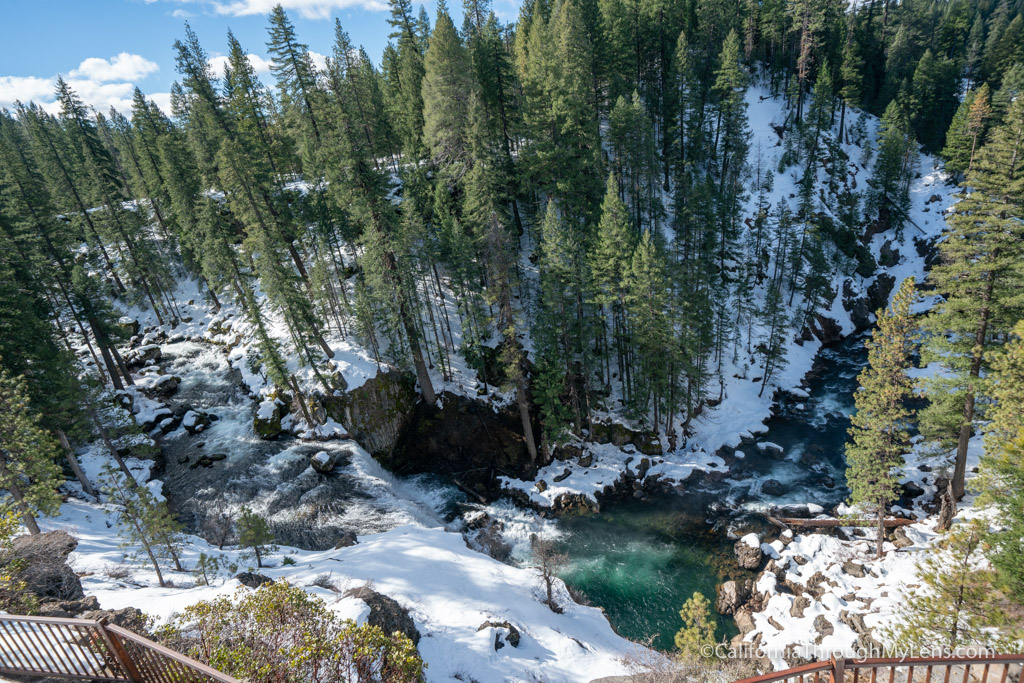 Snowshoeing to Middle McCloud Falls California Through My Lens