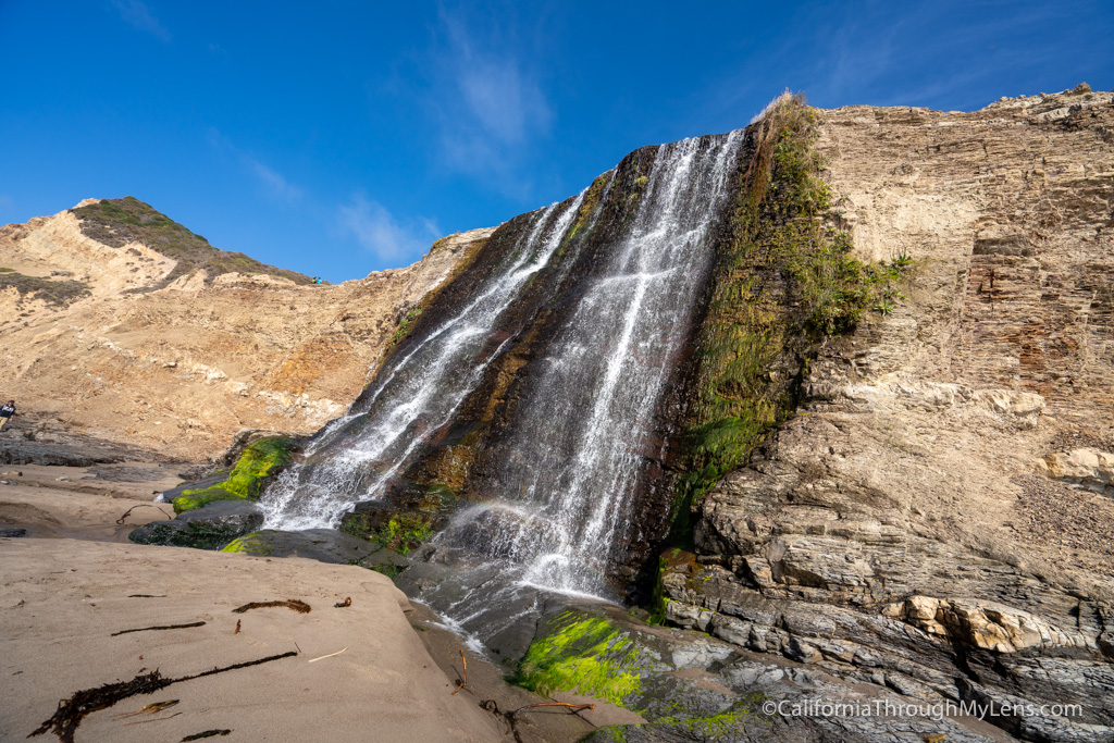 alamere falls in point reyes national seashore california
