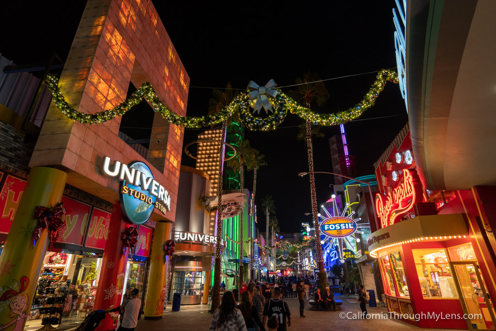 Universal Studios Hollywood Christmas 2025