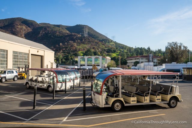 warner brothers studio tour during strike