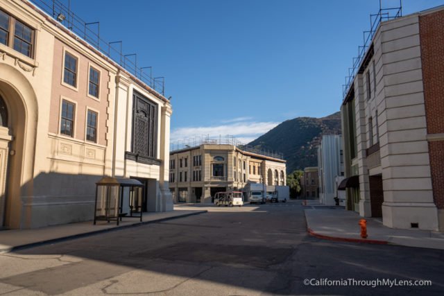 warner brothers studio tour during strike