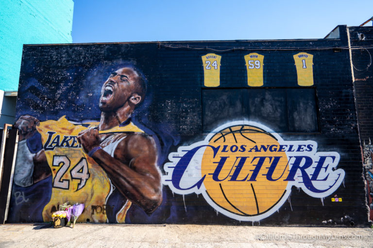 Where to see the Kobe Bryant Murals in Los Angeles