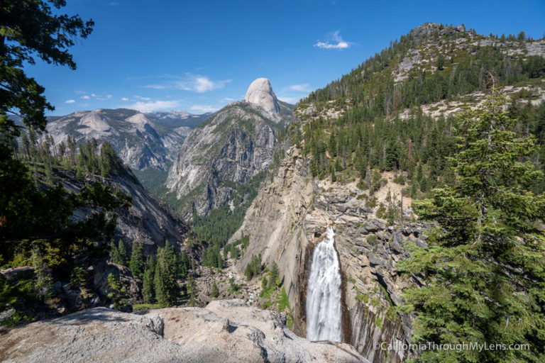 Hiking to Illilouette Falls on the Panorama Trail in Yosemite National Park