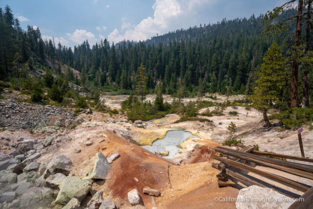 A Few Yellowstone Steam Devils 