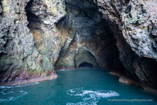 a sea cave