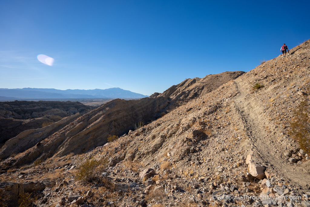 Indio Hills Badlands Hike in the Coachella Valley California Through
