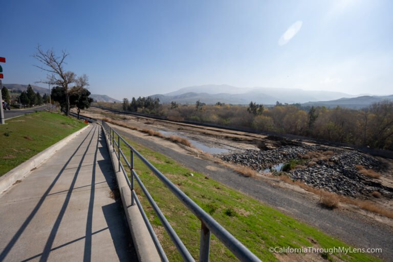 Santa Ana River Trail Biking 27 Miles from Yorba Linda to Huntington