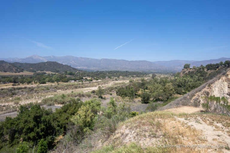 Biking from Ojai to Ventura on the Ojai Valley Trail California