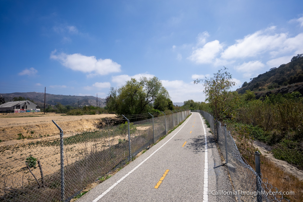 Biking from Ojai to Ventura on the Ojai Valley Trail California