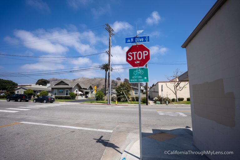 Biking from Ojai to Ventura on the Ojai Valley Trail California