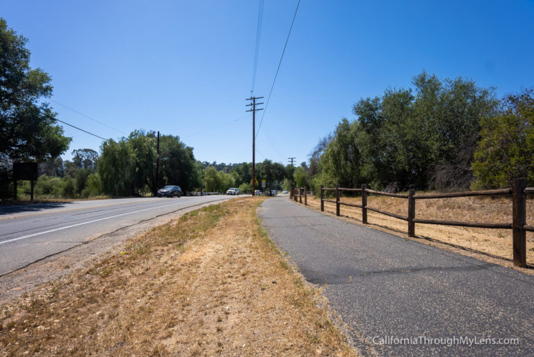 Biking from Ojai to Ventura on the Ojai Valley Trail California