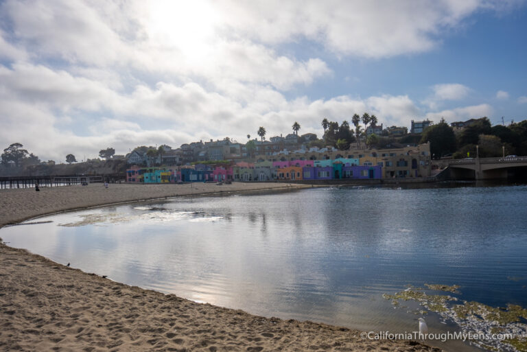 Colorful Painted Houses of Capitola Village California Through My Lens