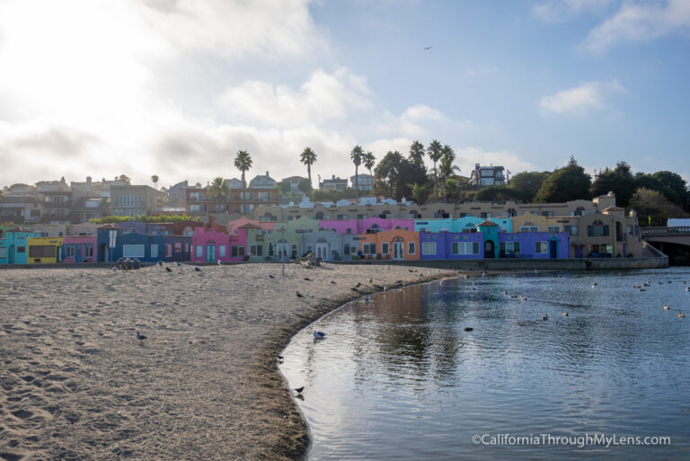 Colorful Painted Houses of Capitola Village California Through My Lens