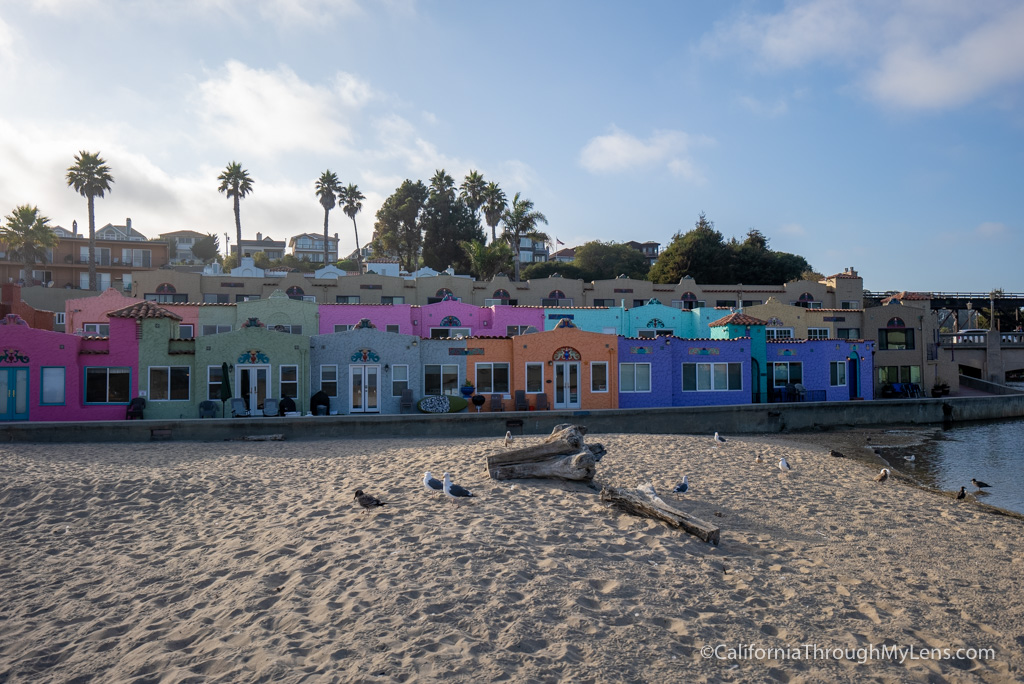 Colorful Painted Houses of Capitola Village California Through My Lens