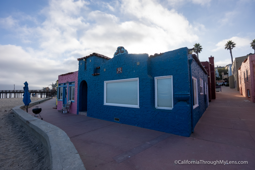 Colorful Painted Houses of Capitola Village California Through My Lens