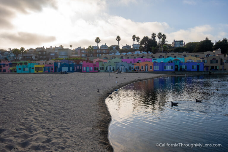 Colorful Painted Houses of Capitola Village