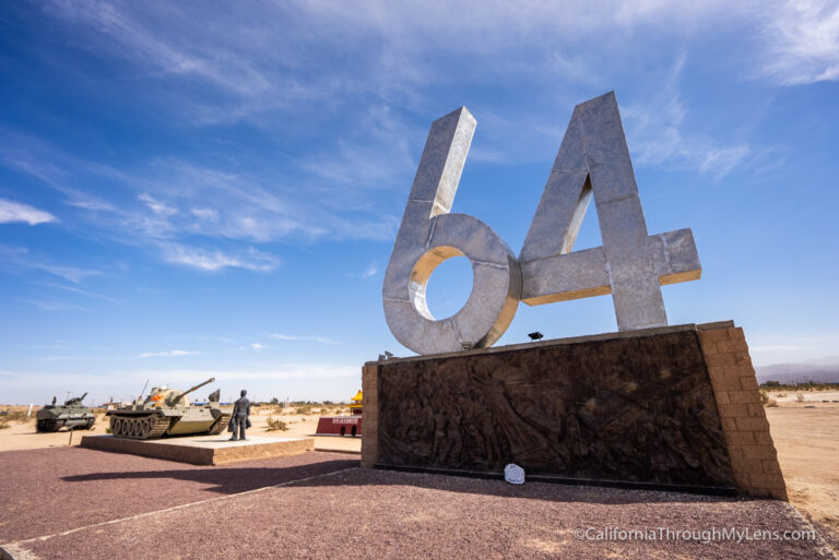 Liberty Sculpture Park Along Interstate 15 in Yermo