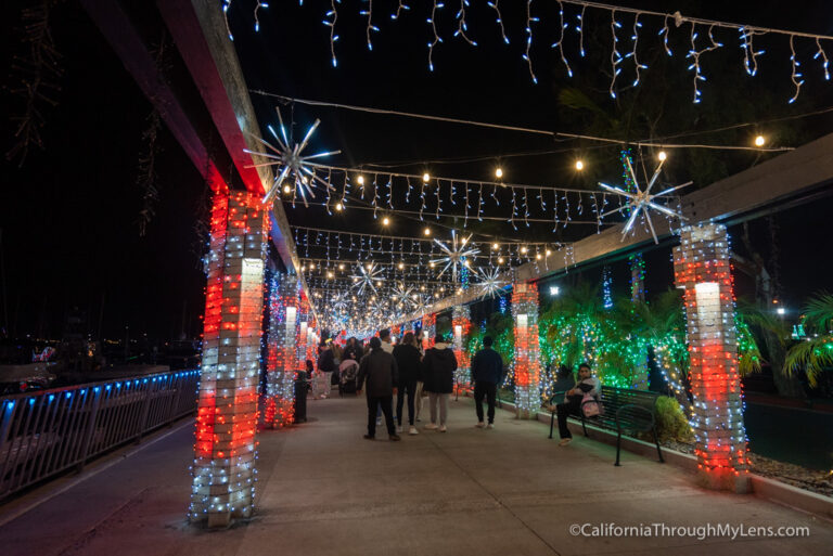 Dana Point Holidays At The Harbor Christmas Lights Display California