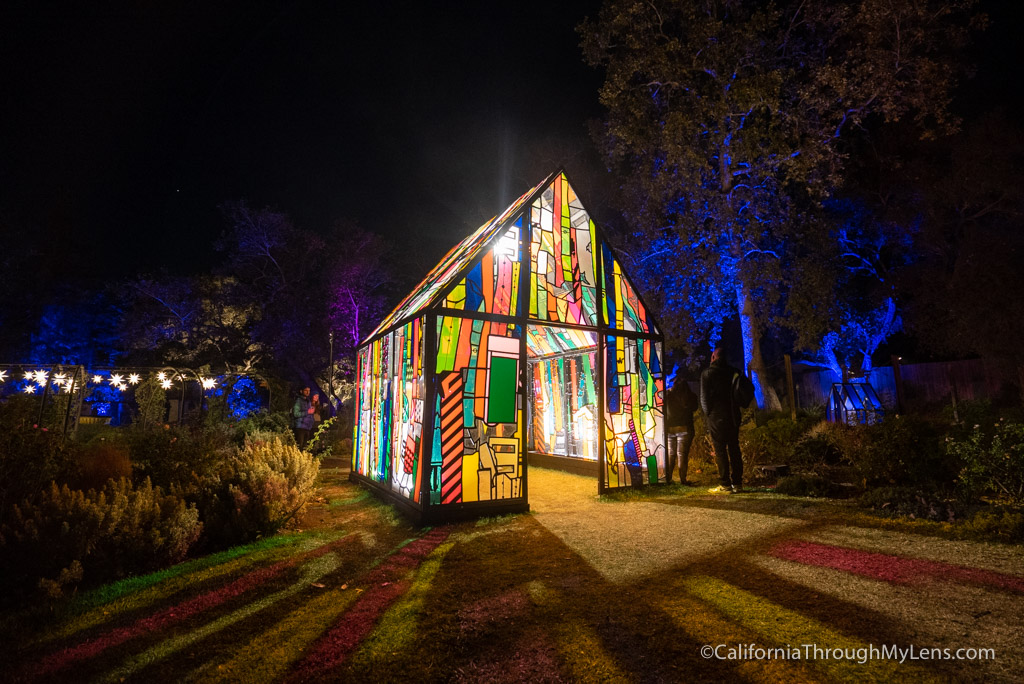 Descanso Gardens Enchanted Forest of Lights Christmas Lights Display