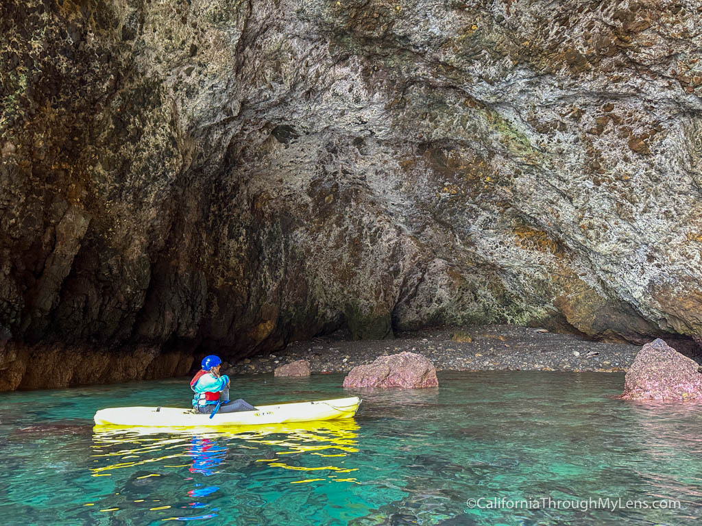 santa cruz island cave tour