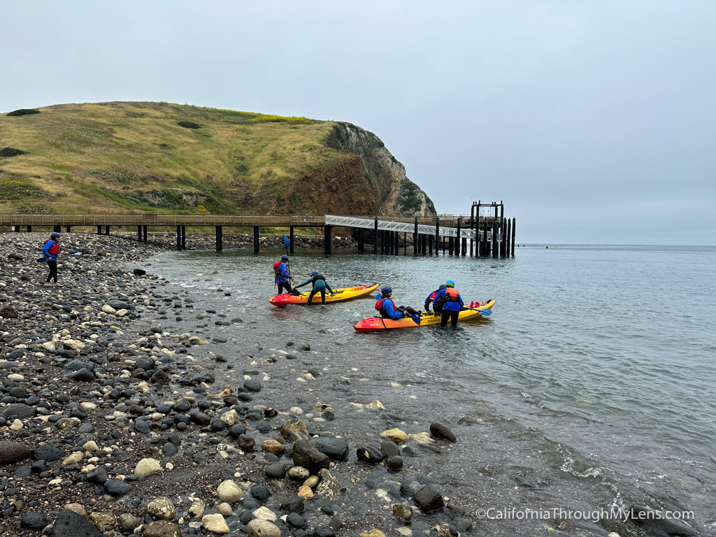 kayak tour santa cruz island